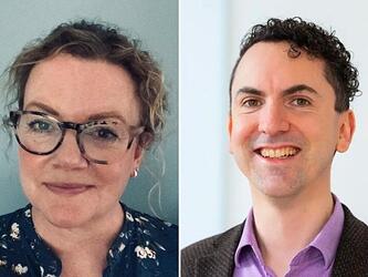 Julie Vincent and Andi Fugard